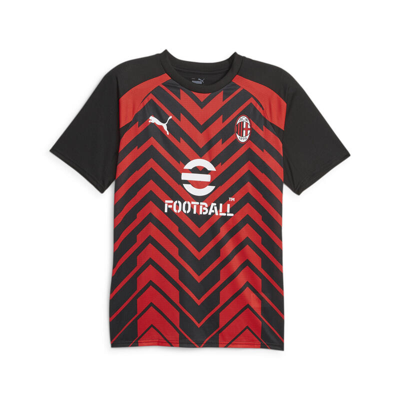 Camiseta deportiva A.C. Milan prepartido de manga corta Hombre PUMA