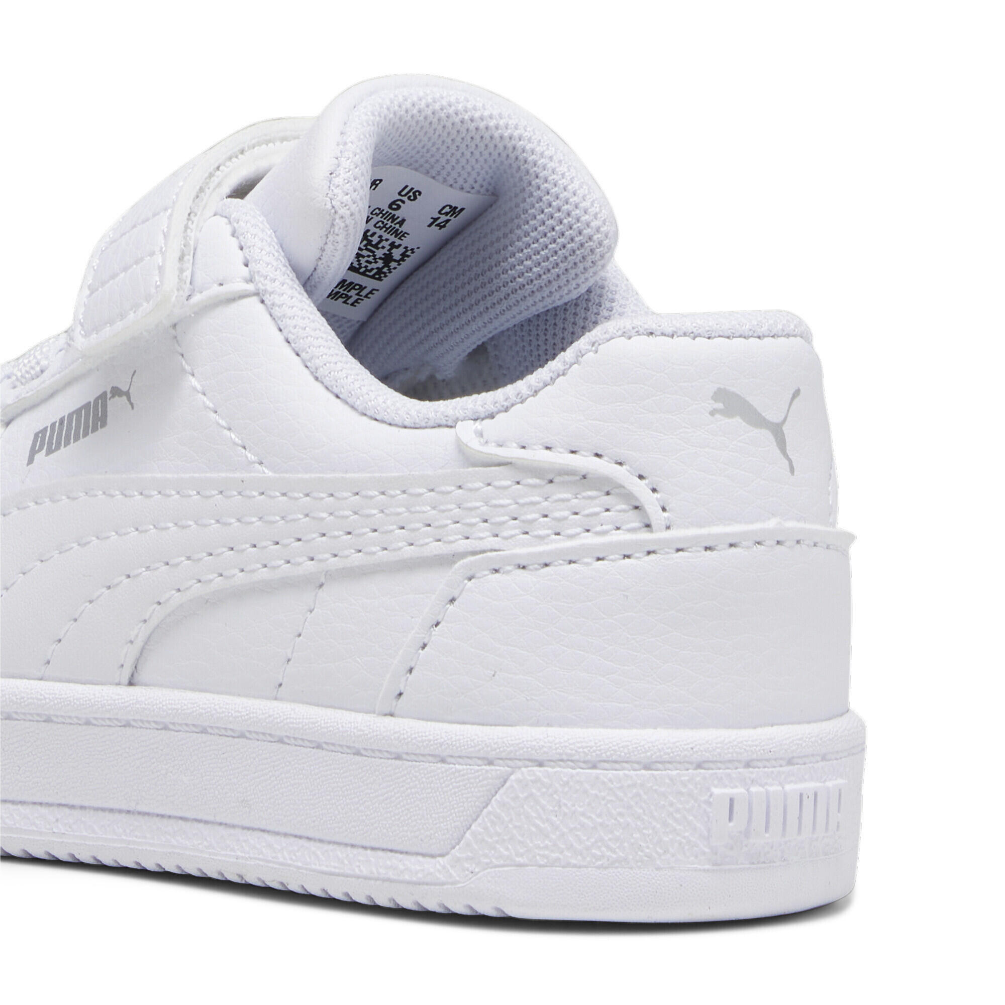Baskets PUMA Caven 2.0 Bébé PUMA White Silver Black Metallic 2/6