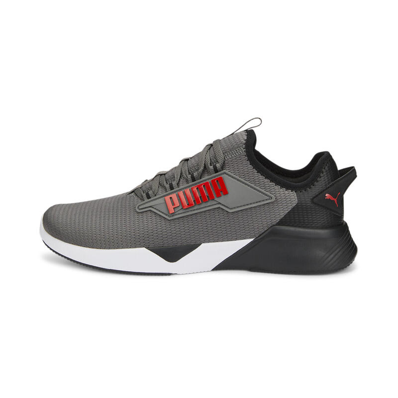 Scarpe da running Retaliate 2 PUMA Castlerock Black High Risk Red Gray