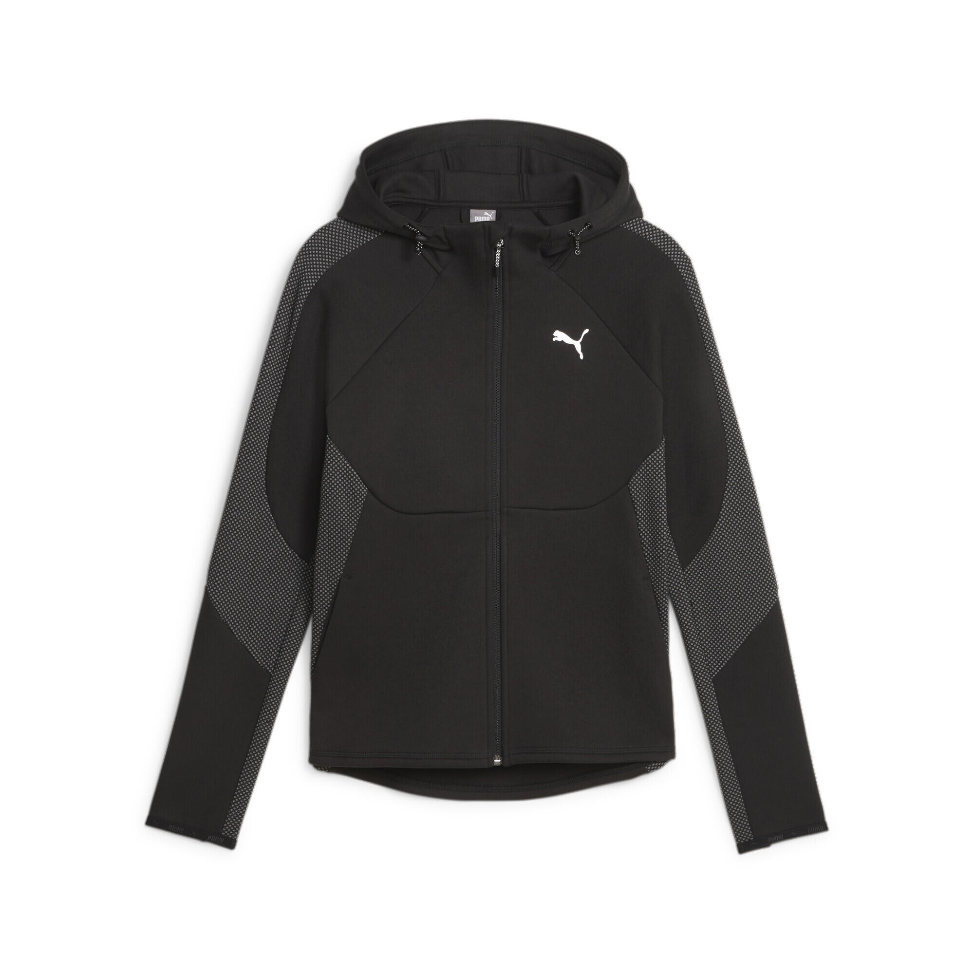 Puma - Hoodie Zippé Evostripe Femme Puma Black - Pull - Noir - S - Decathlon