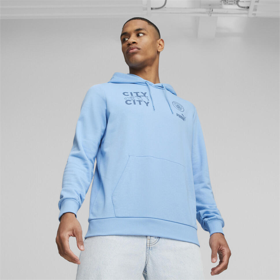 Bluza z Kapturem Puma Manchester City XL - Komfort i Styl dla Fanów