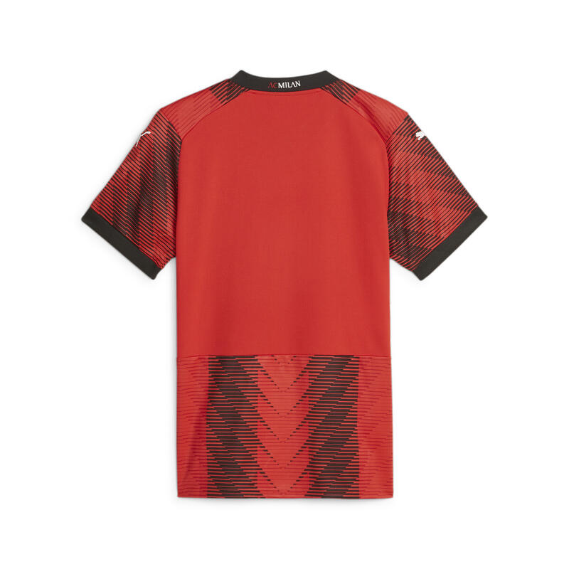 Camiseta deportiva A.C. Milan réplica local Mujer PUMA For All Time Red Black