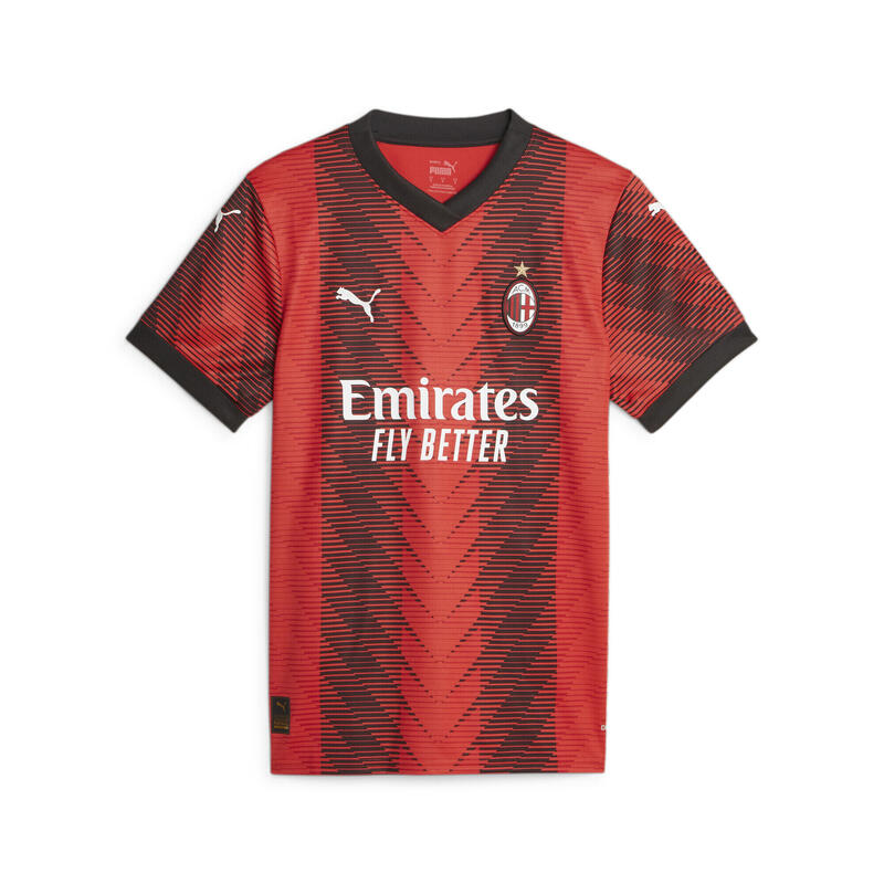 A.C. Milan replica thuisshirt voor dames PUMA For All Time Red Black