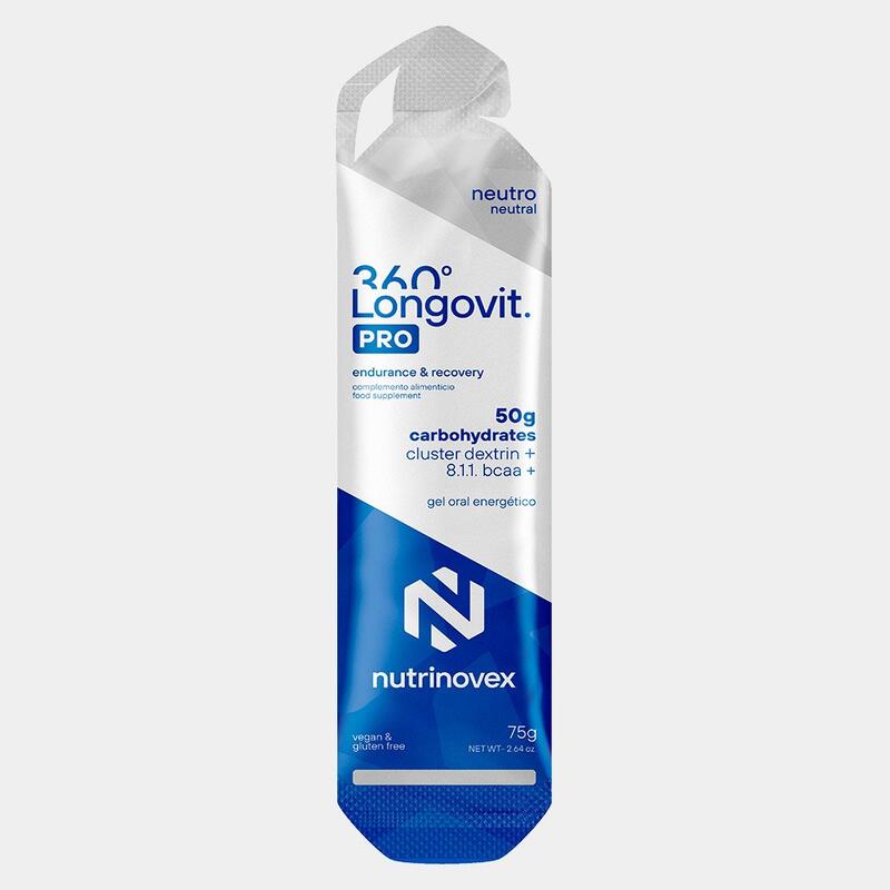 Longovit 360 PRO Gel - neutro Nutrinovex Exclusivo Online                      3 cores disponíveis
 3,10€  Preço por quantidade 41,34€kg NUTRINOVEX Longovit 360 PRO Gel - neutro NutrinovexVendido e expedido por: Trideporte  (2)  