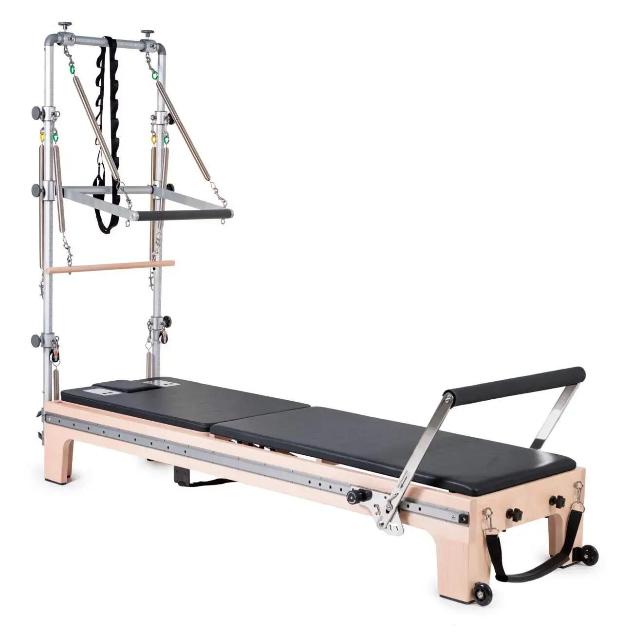 Pilates Reformer Elina Pilates Master Instructor Noir avec Tour 2/7