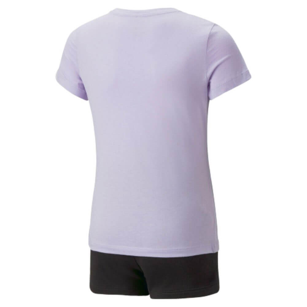 Conjunto t-shirt + calção Ginástica em Algodão y PUMA Graphic Tee Criança. Morad 2/3