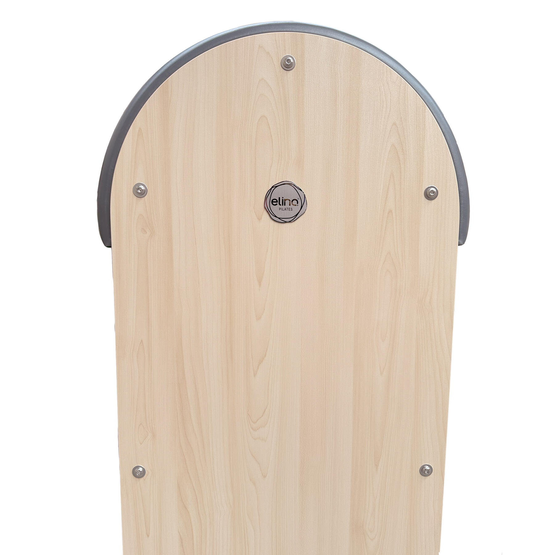 Barril con Escalera para Pilates Elina Pilates Gris con Base Madera 2/3