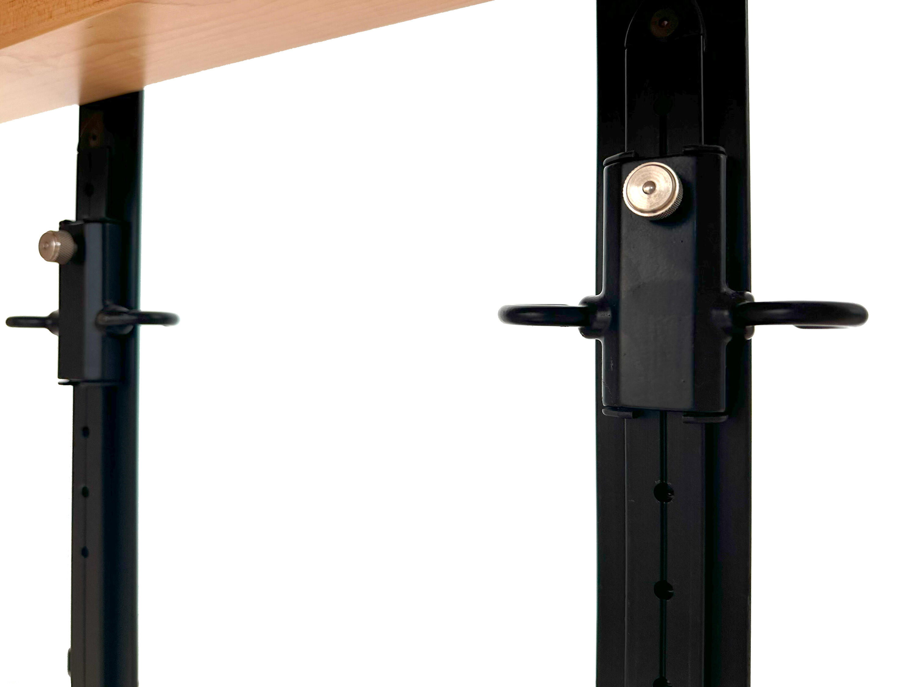 Silla Combo de Pilates Elina Pilates Negro con Base Acero 2/4