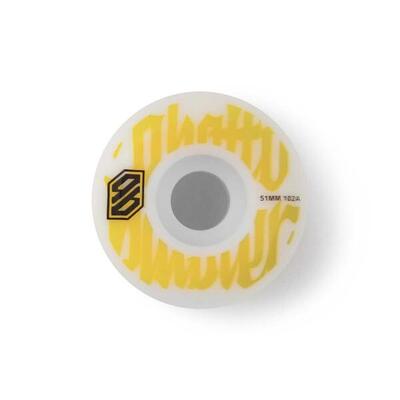 Blonde skateboard wielen 51 mm 102a 4 st
