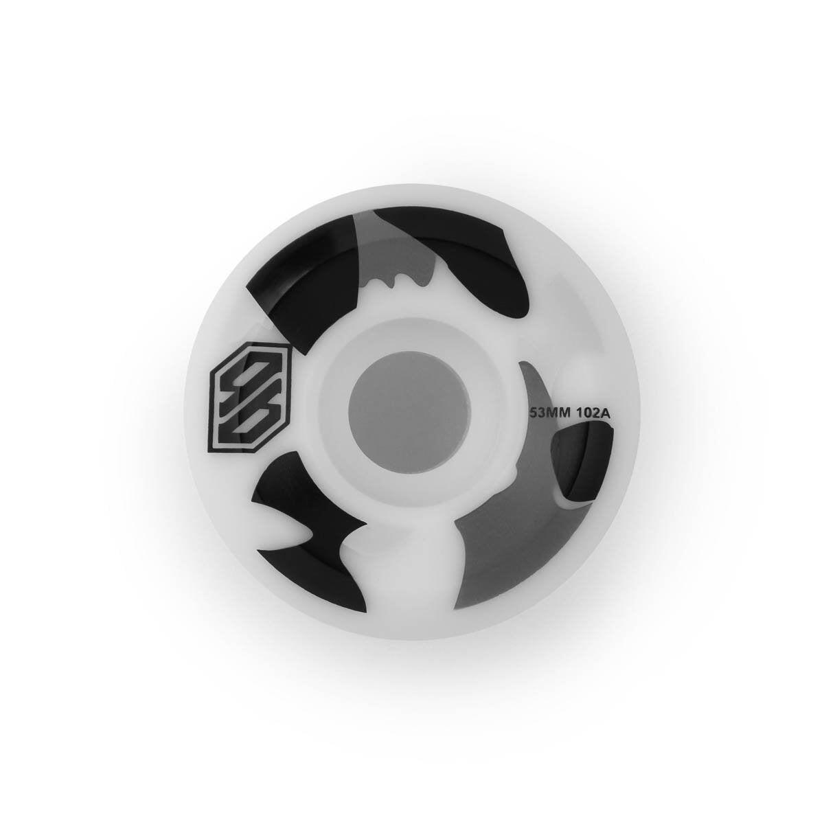 4 rodas skateboard 53mm x 33mm 102a