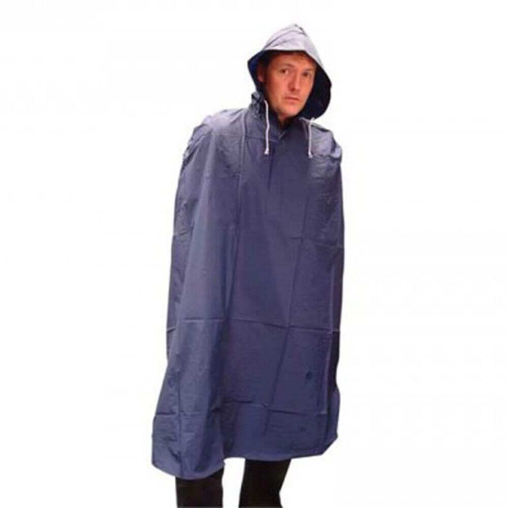 OXFORD Oxford Cycle cape poncho in Dark Blue