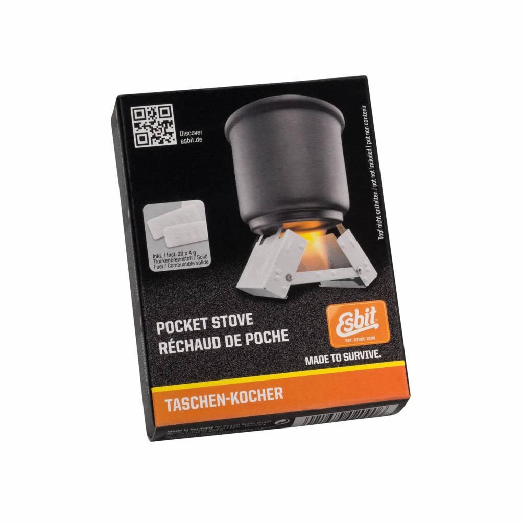 Fornello piccolo con ricarica Esbit 20x4 g 6/7