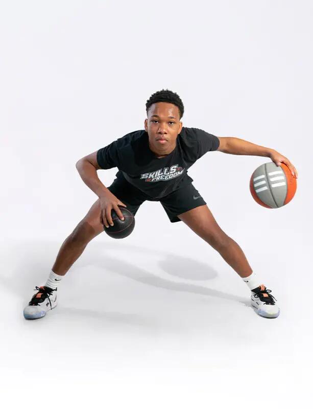 Medische basketbalbal 1,80 kg Micah Lancaster 3/4