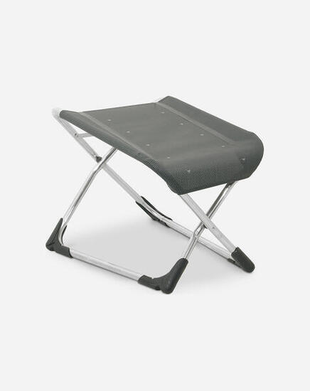 CRESPO Fußablage AL 231 Fußbank Camping Stuhl Klappstuhl Fuß Stütze Hocker Alu