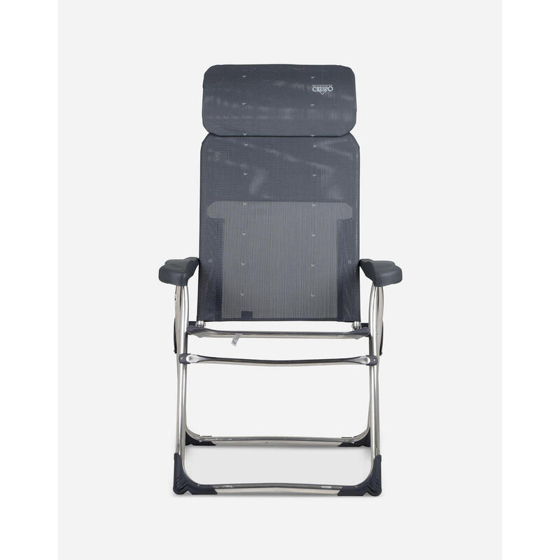 Fauteuil pliant Crespo Compact extra plat aluminium