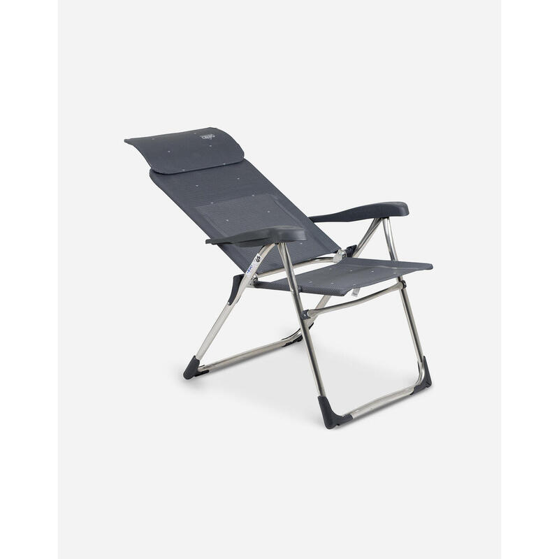 Fauteuil pliant Crespo Compact extra plat aluminium