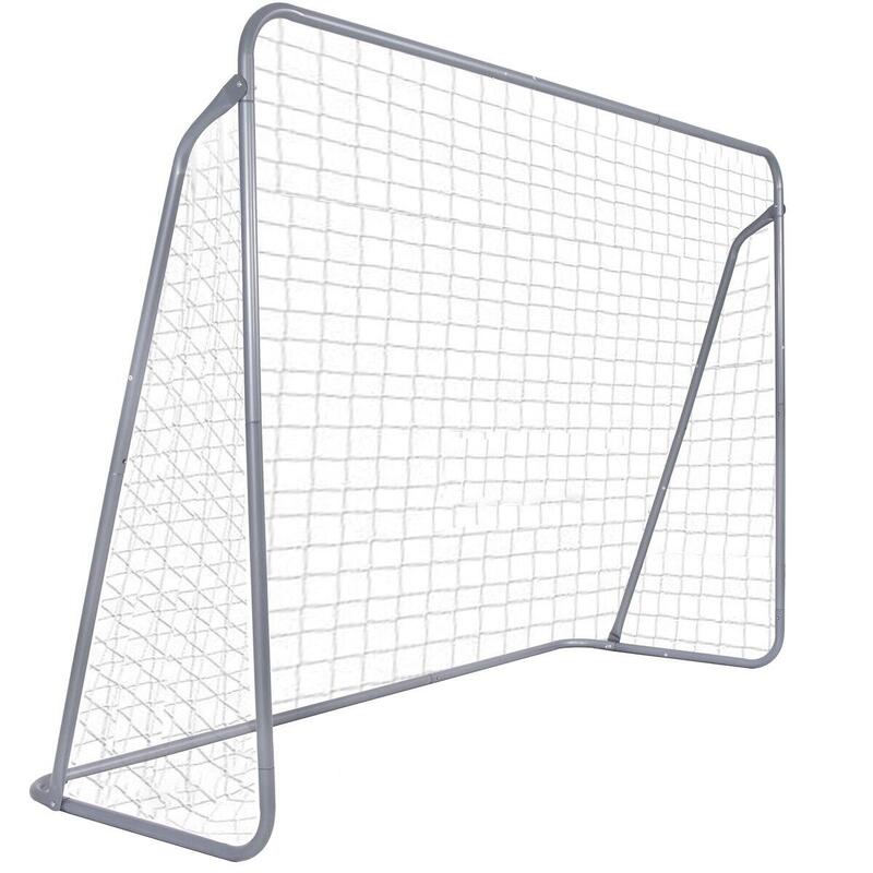 Bramka piłkarska 240x170 cm + mata treningowa Springos bramka stalowa