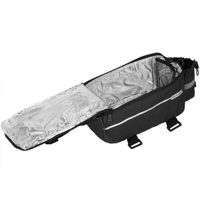 Torba rowerowa na bagażnik sakwa 8,5L czarna