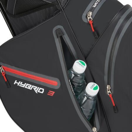 BIG MAX Golftas   Hybrid 3 Standbag  Zwart