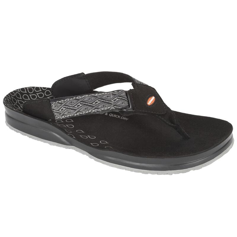 Sandalia de montaña y trekking adulto Lizard FLING negro