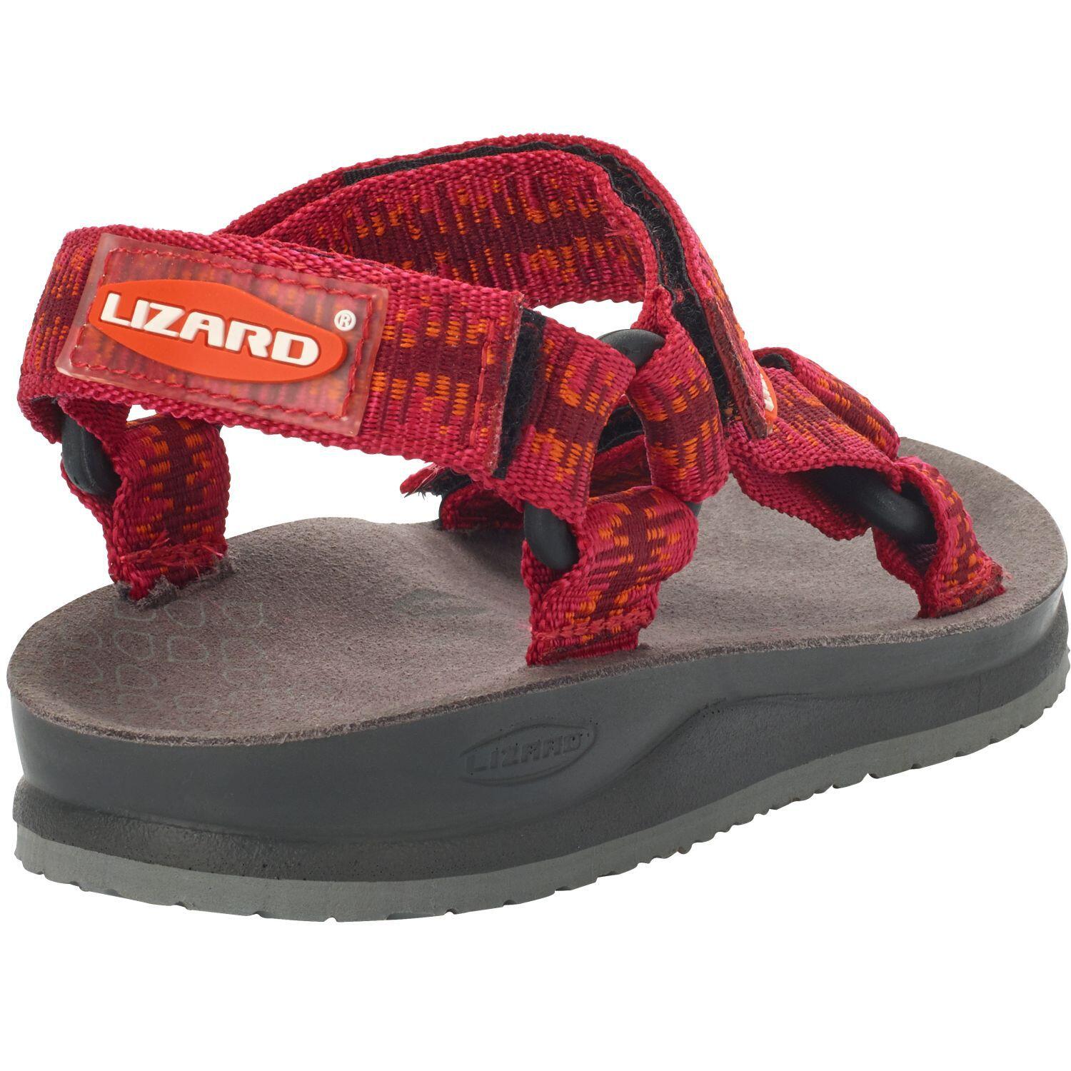 Sandália de de montanha y trekking niños Lizard RAFT II vermelho 4/6