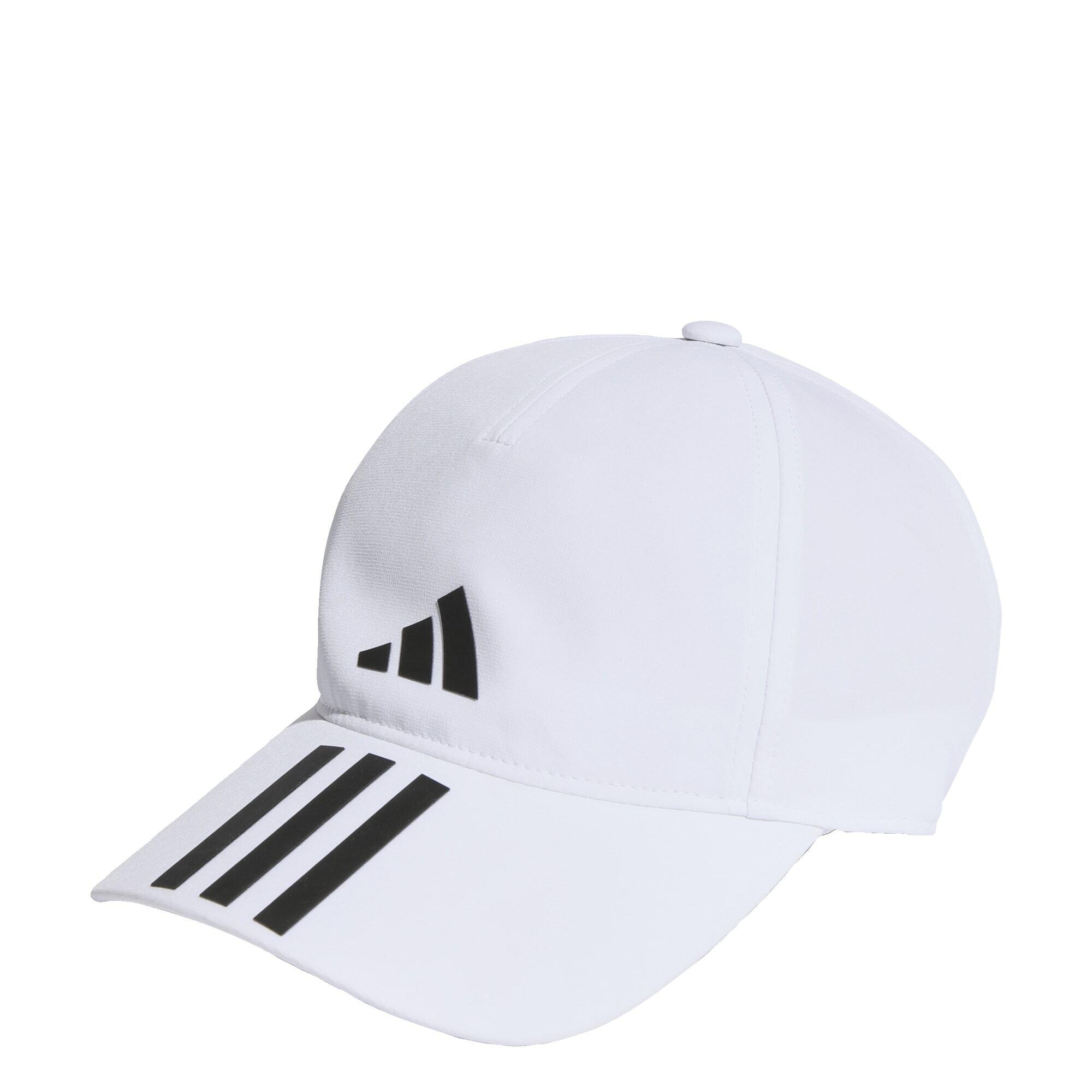 Adidas - Casquette 3-stripes Aeroready Running Training Baseball - Casquette - Blanc|noir - Taille Unique - Decathlon