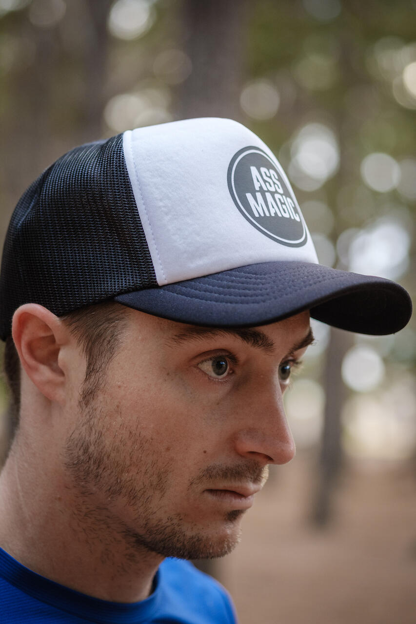 ASS MAGIC Flex Fit Foam Trucker Pet - Zwart/Wit 3/5