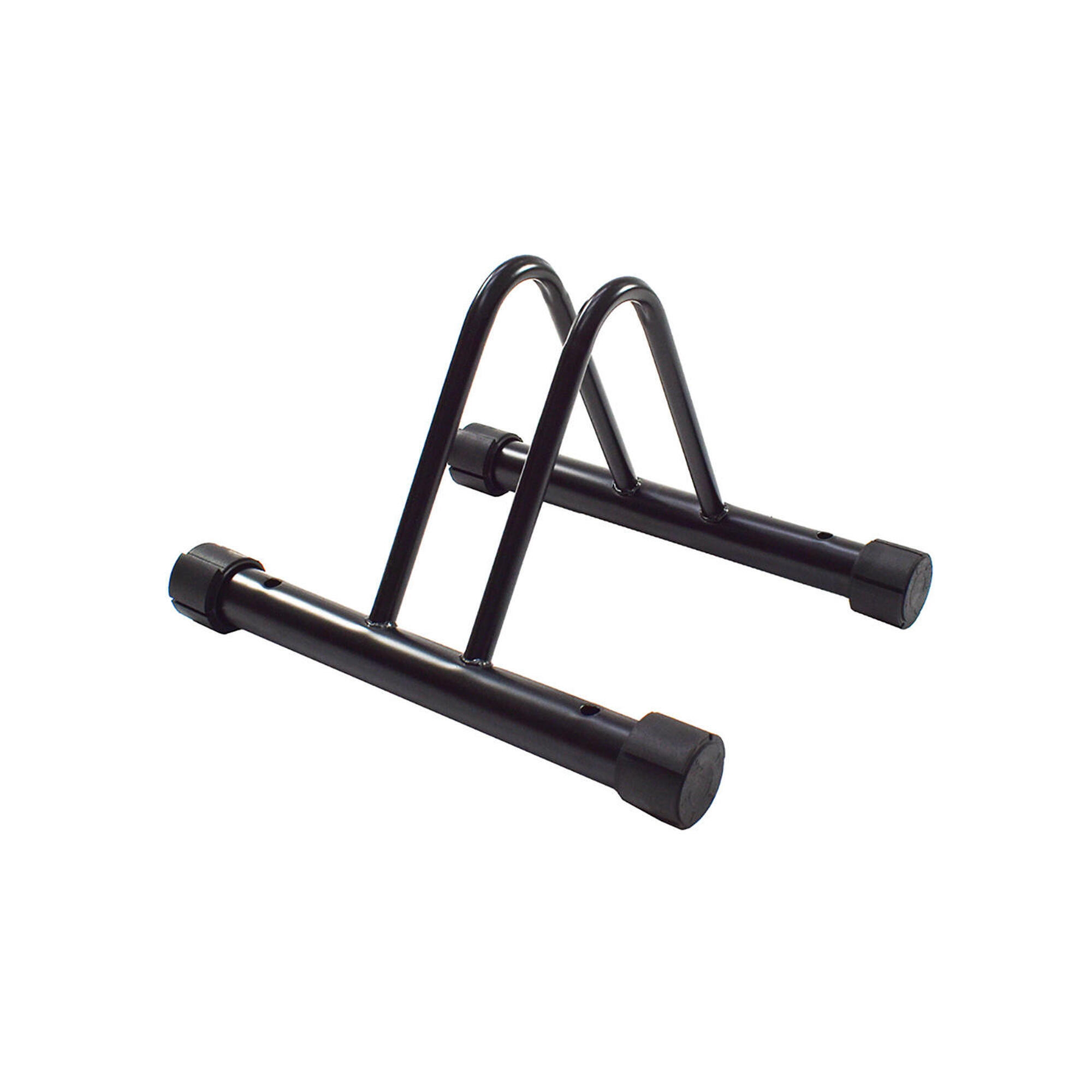 Rack de metal preto para 1 bicicleta