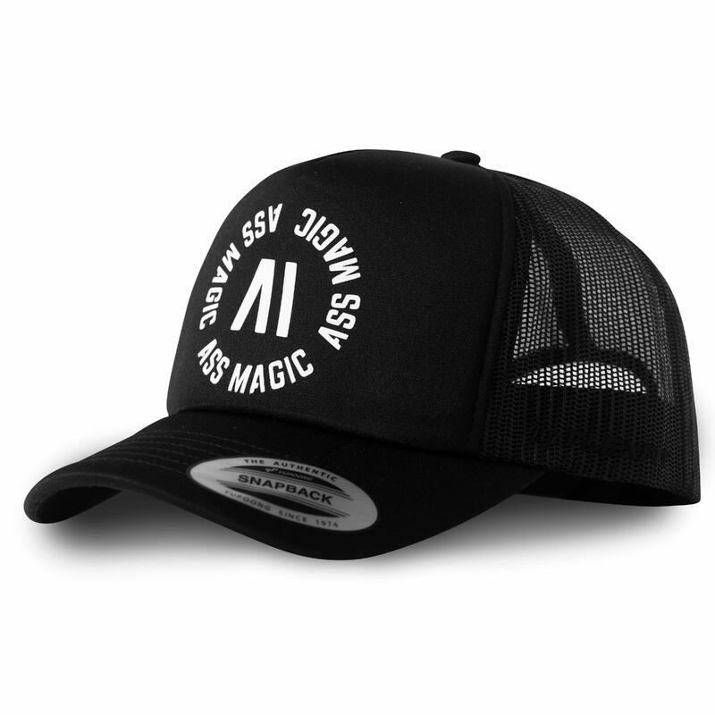 ASS MAGIC Flex Fit Foam Trucker Pet - Zwart