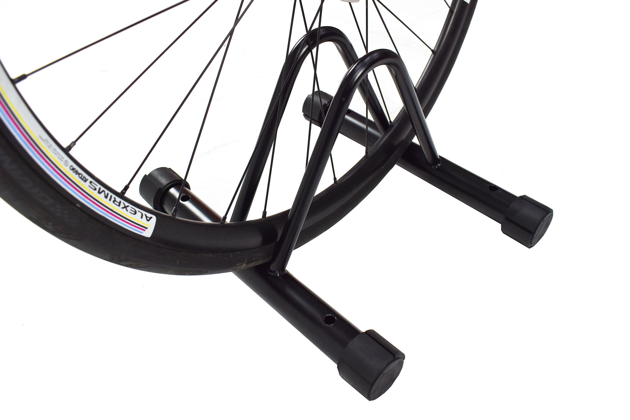 Ratelier métal noir 1 vélo 2/4