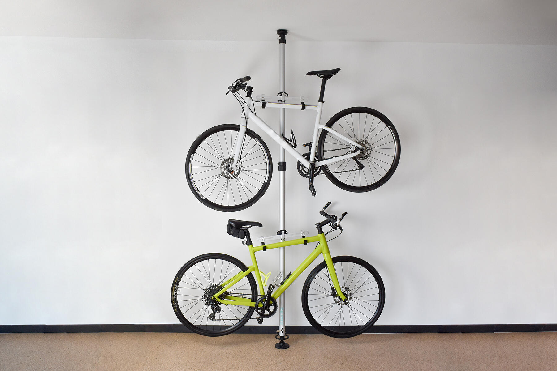Portabici telescopico per 2 biciclette 3/6
