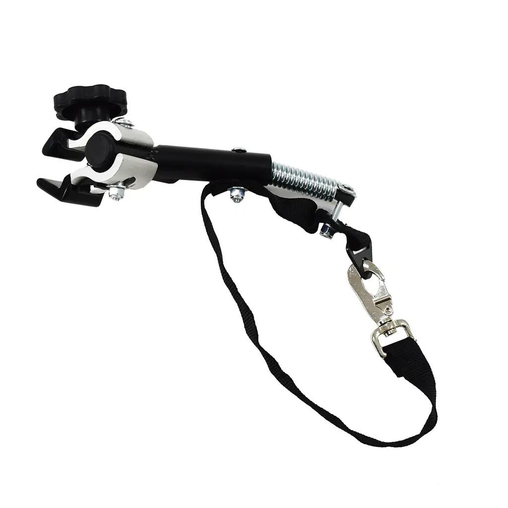 Bicycle trailer adapter with frame clamp