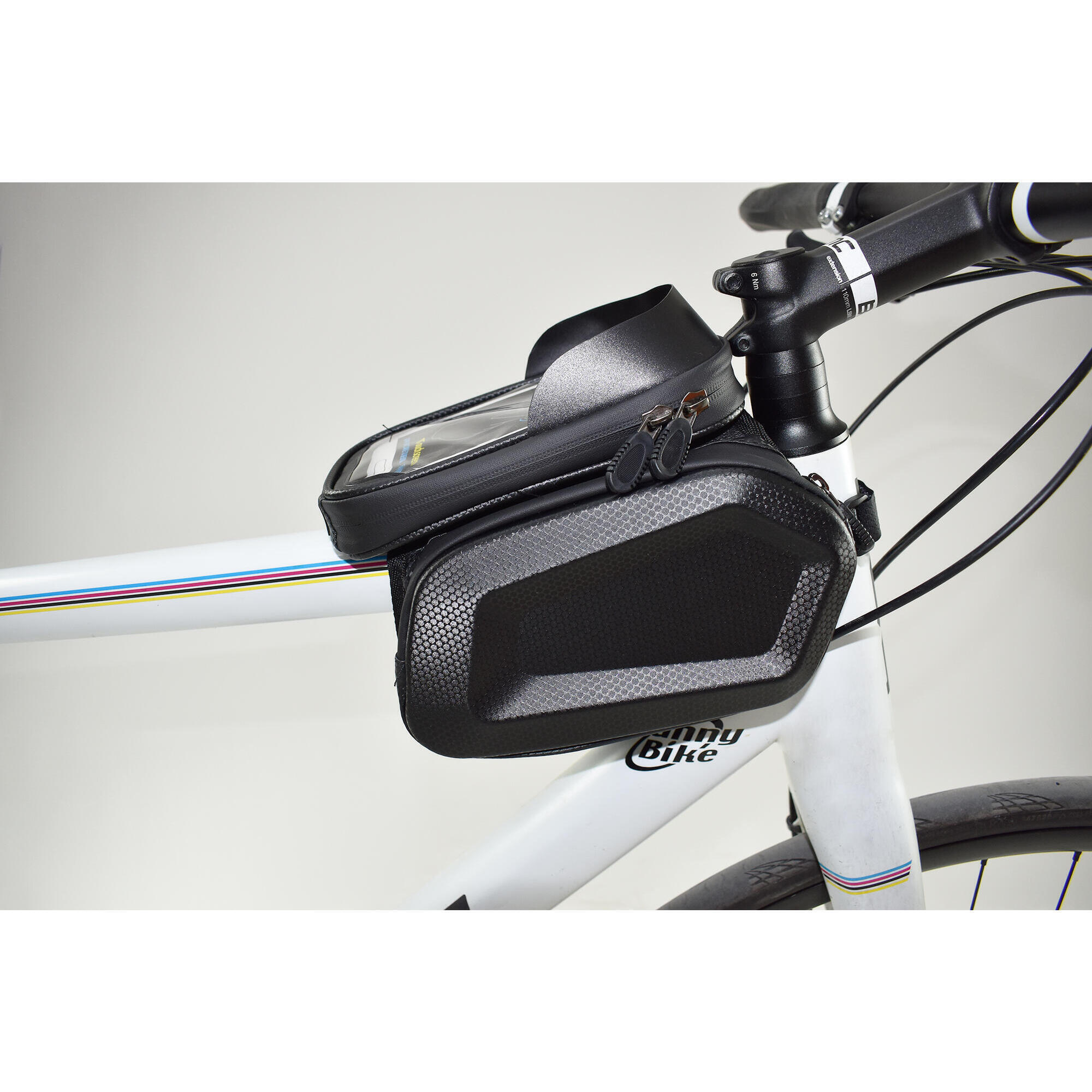 Sacoches de vélo avec support smatphone 2/6