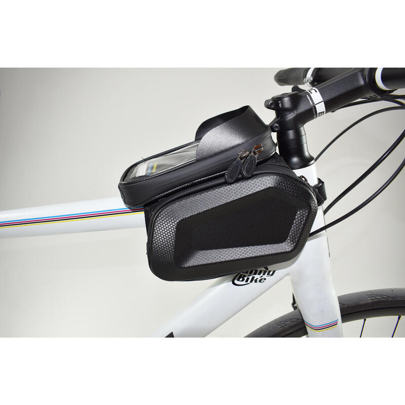 Bolsas para bicicleta con soporte para smartphone