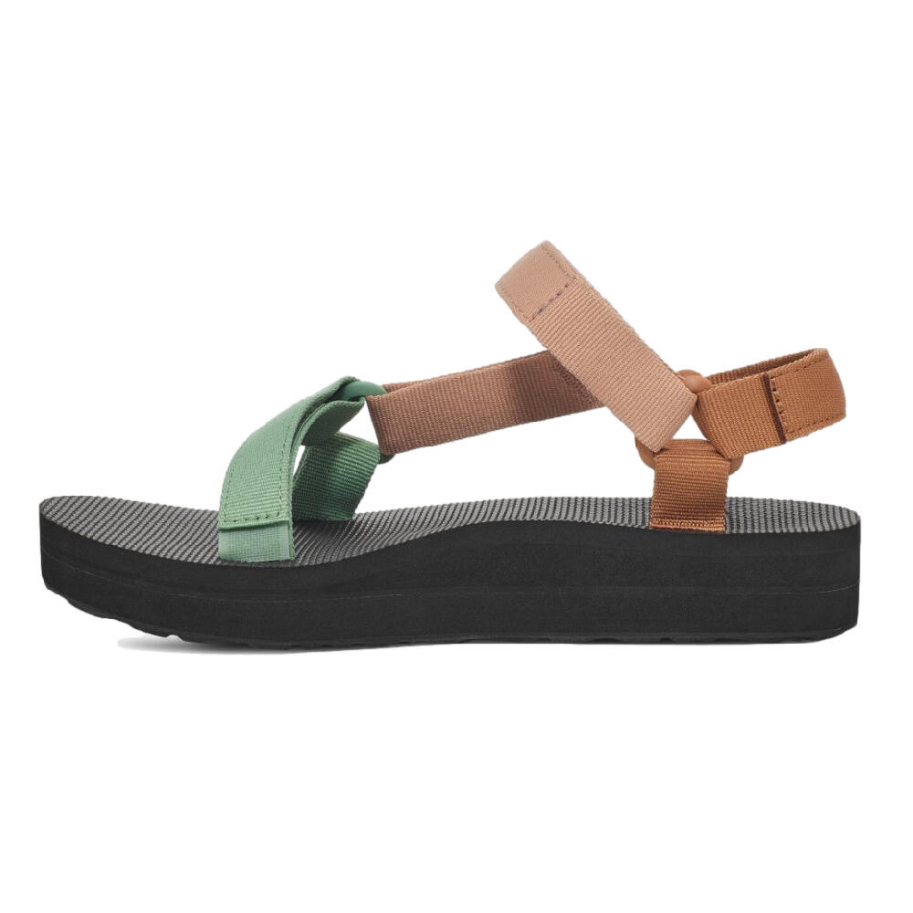 Sandali da Trekking Donna Midform Universal Verde Marrone 2/7