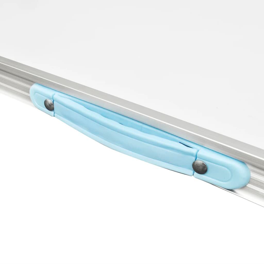 Mesita plegable para camping con estructura de metal, 80 x 60 cm 4/5
