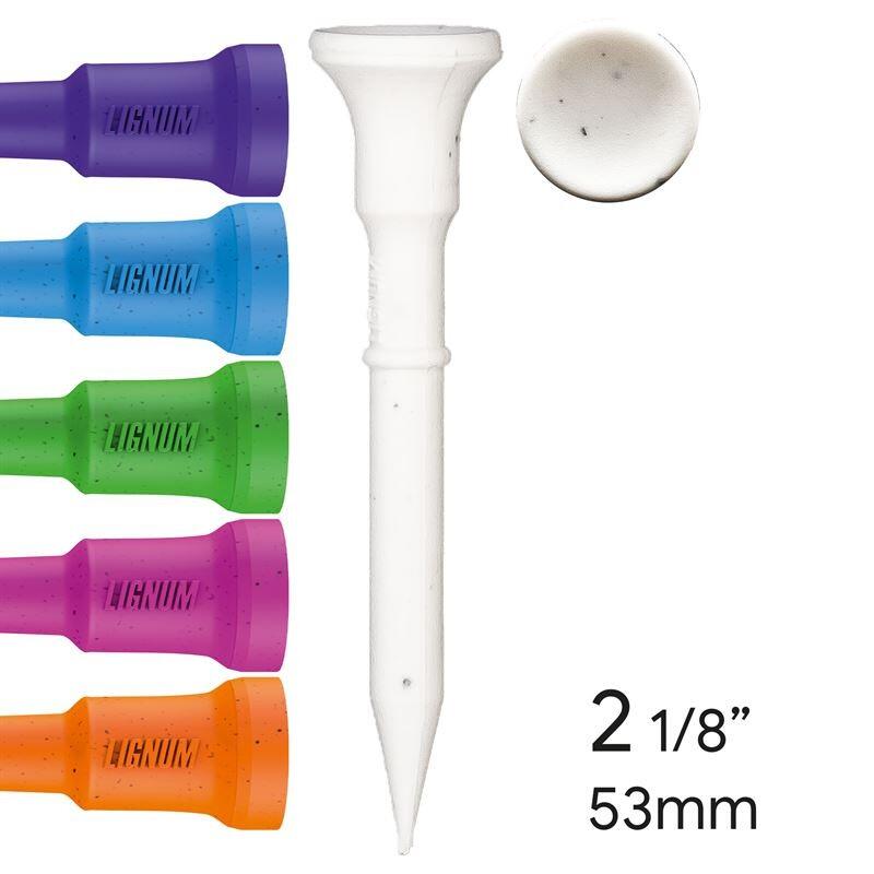 LIGNUM TEE Lignum Tee 2 1/8in pk 16 Mix Colours