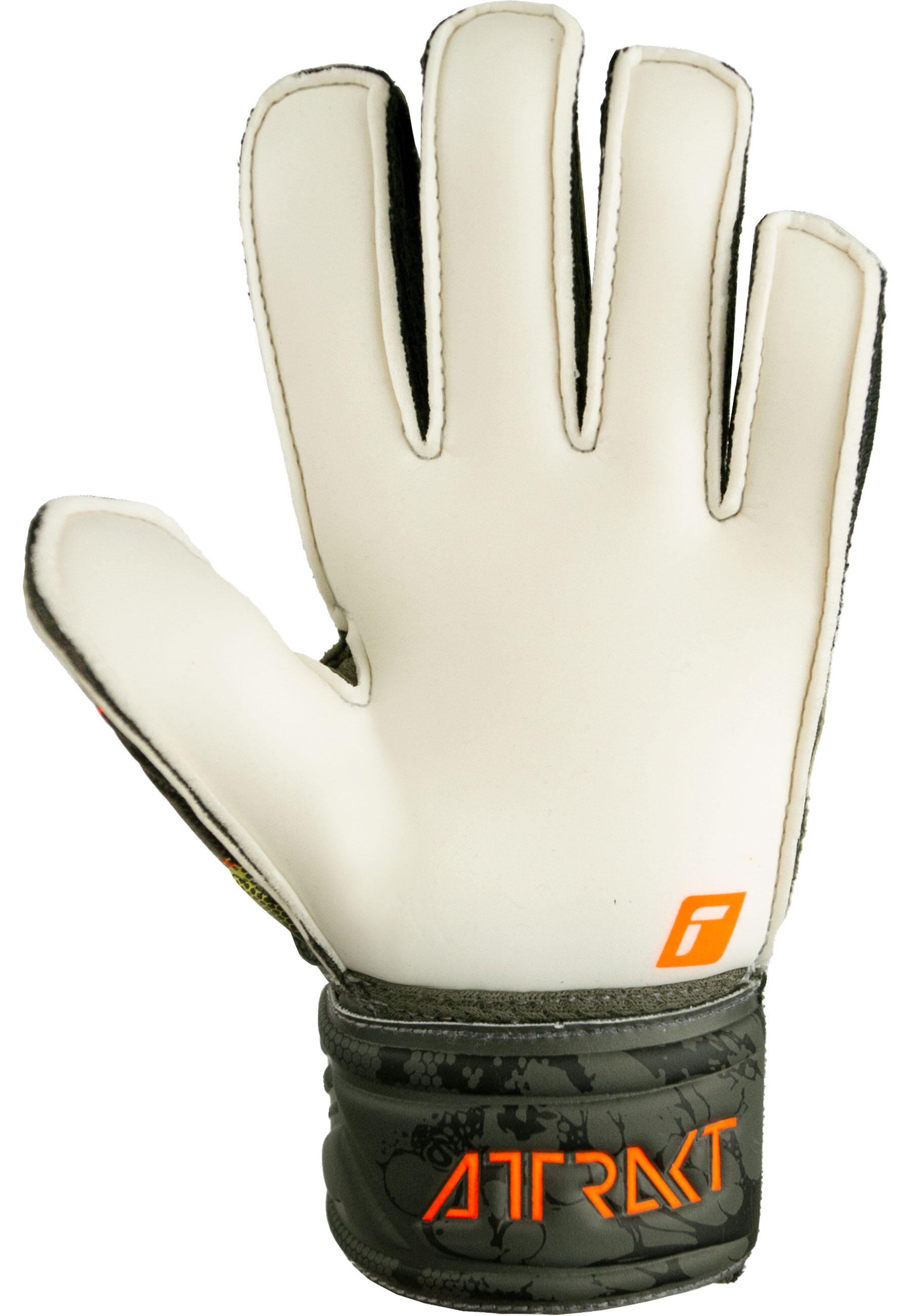 Dziecięce rękawice bramkarskie Reusch Attrakt Solid Finger Support 5/7
