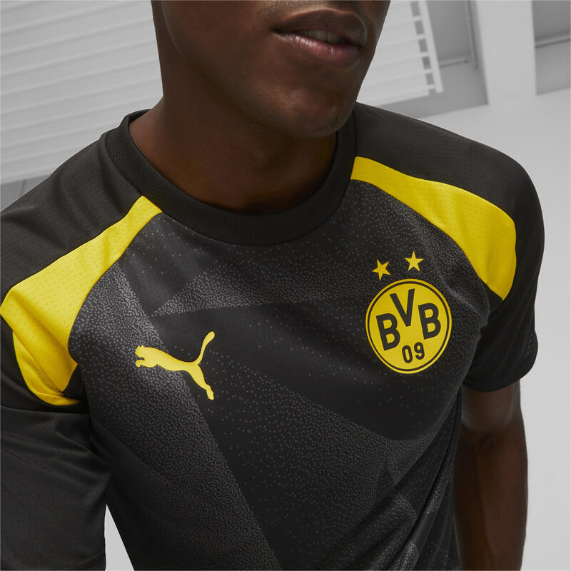 Borussia Dortmund Pre-match voetbalshirt met korte mouwen voor heren PUMA