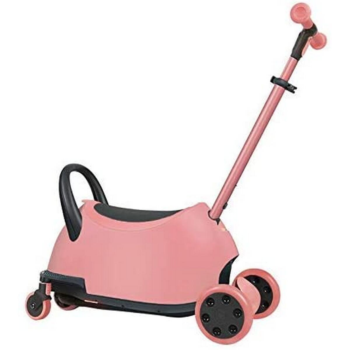 Monopattino multifunzione 5 in 1, bambino/bambina, Yglider LUNA,  rosa 2/4