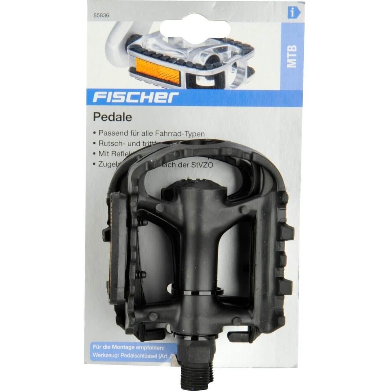 Pédales plastique Fischer 3/5