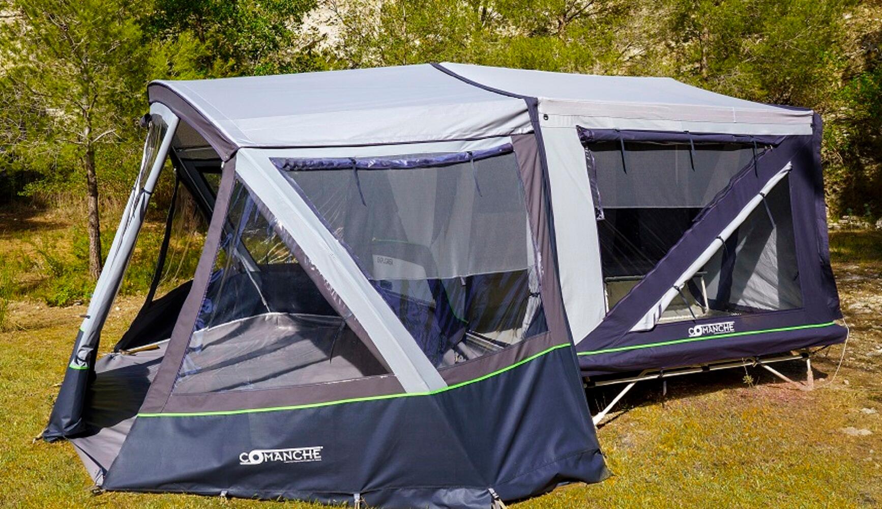 Avancé Para Remolque Tienda Para Camping Montana Explorer Greyline de Comanche 4/7