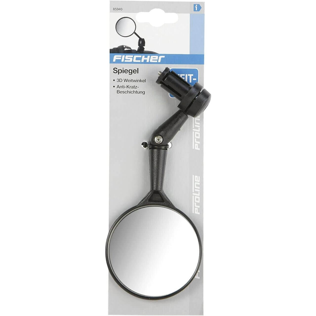 Rétroviseur de vélo grand angle Fischer 2/4