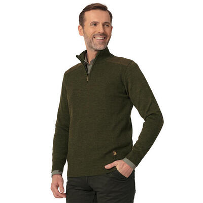 Herren Jagdpullover Tagart Linwood mit Wolle und Spreizkragen