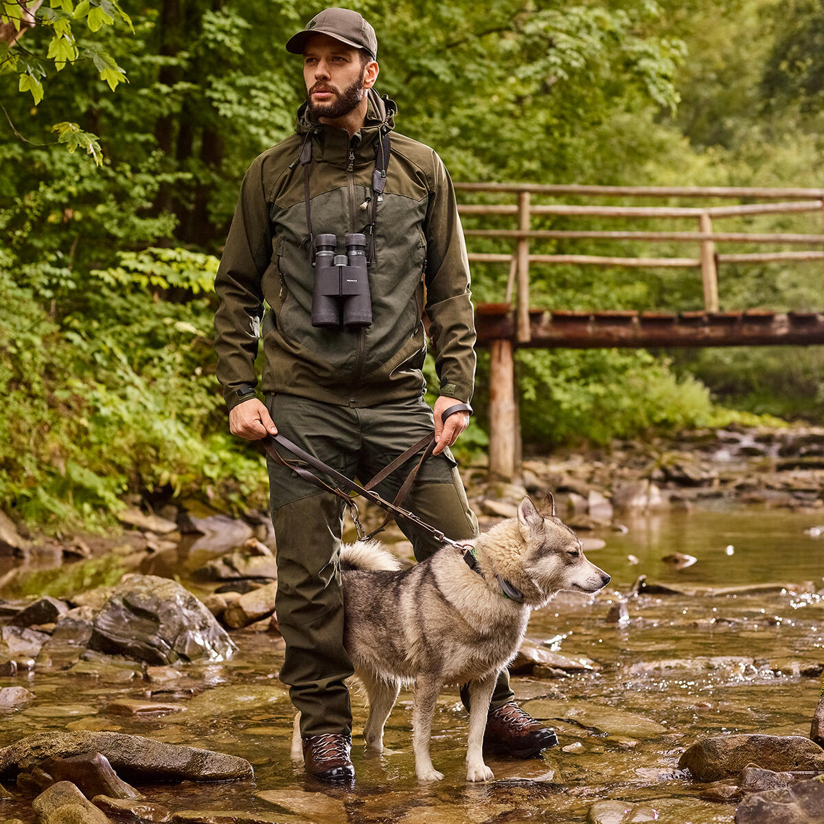 Veste de chasse Iron 2 Green respirante avec membrane pour homme 3/5