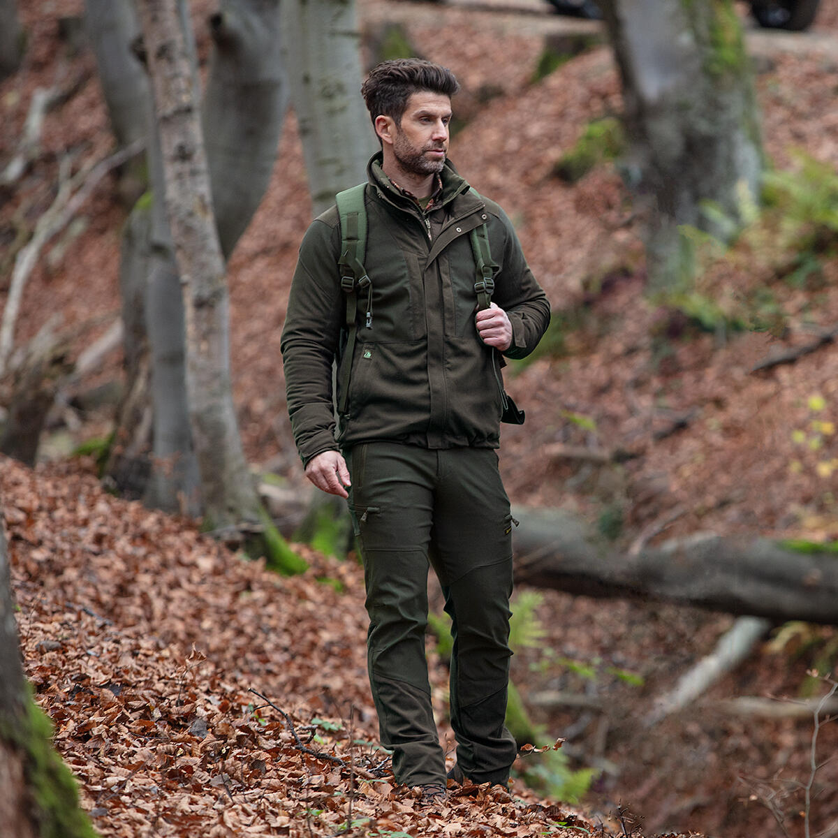 La veste de chasse Starbak pour homme offre une protection contre le vent 3/5