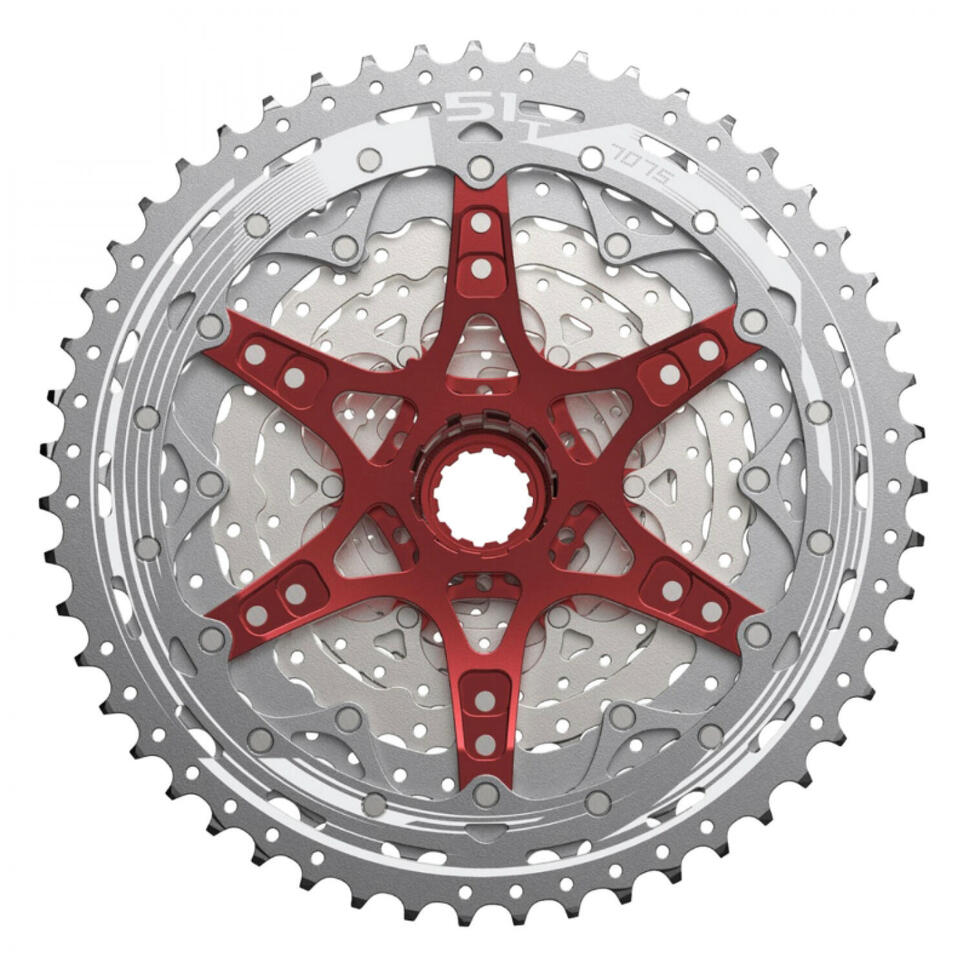 Kaseta Csmz903 12-Biegowa 11-51T Metaliczna Z Czerwonym Pająkiem