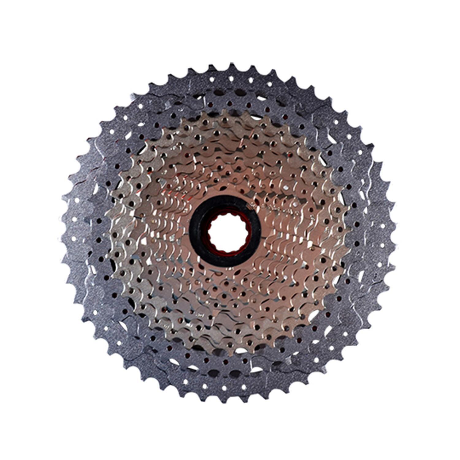 Kaseta Csmz90 12 Speed 11-50T - Metaliczna Z Czerwonym Pająkiem