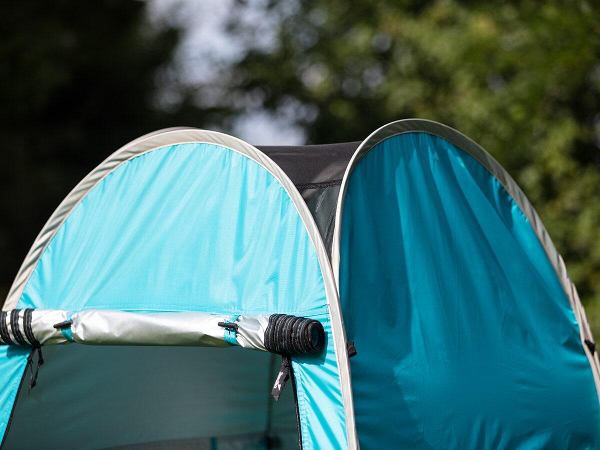 Douche tent voor camping - 210 cm hoog - met raam 5/7