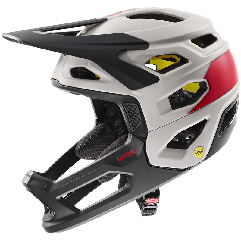 Kask rowerowy z gardą Uvex revolt MIPS